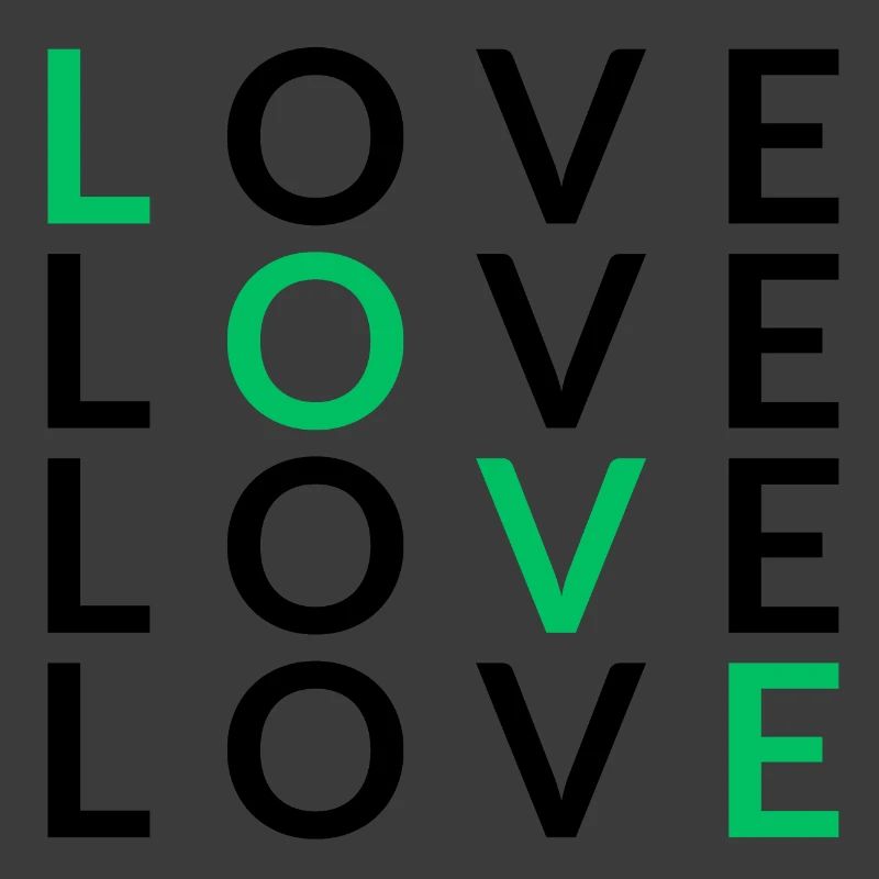 4 LOVE green