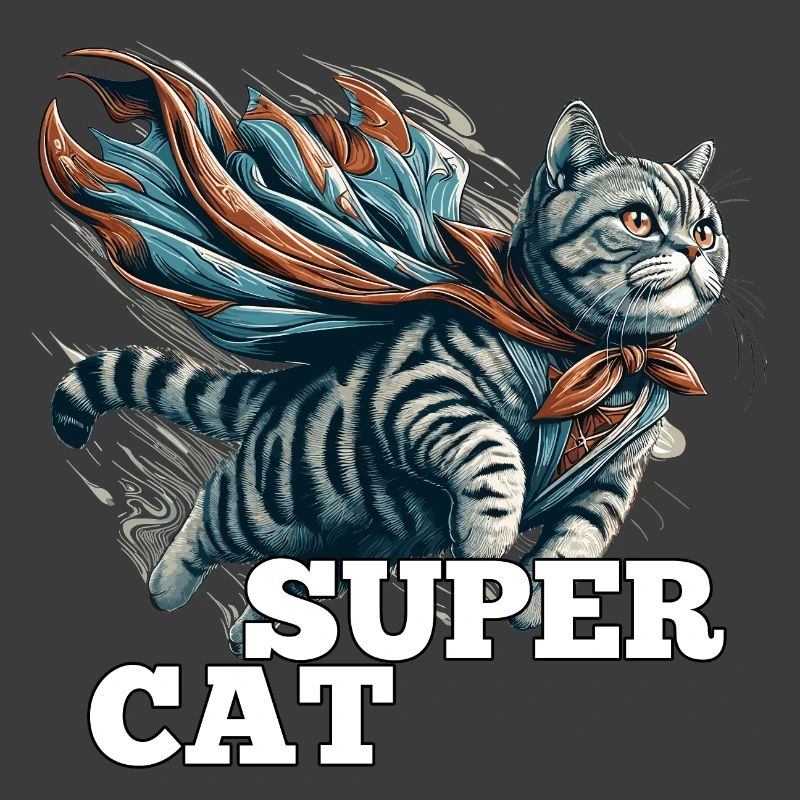 Super Katze Britisch Kurzhaar BKH getigert