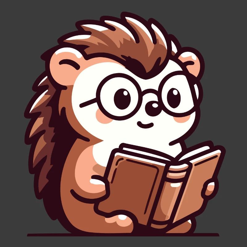 Bookish Hedgehog: The Tiny Scholar