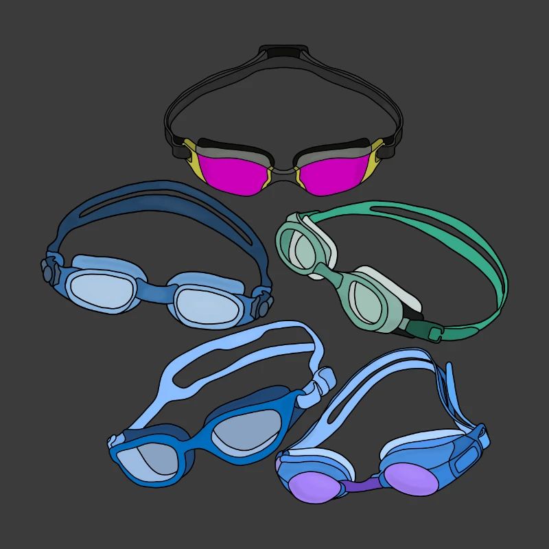 Coole Schwimmbrillen