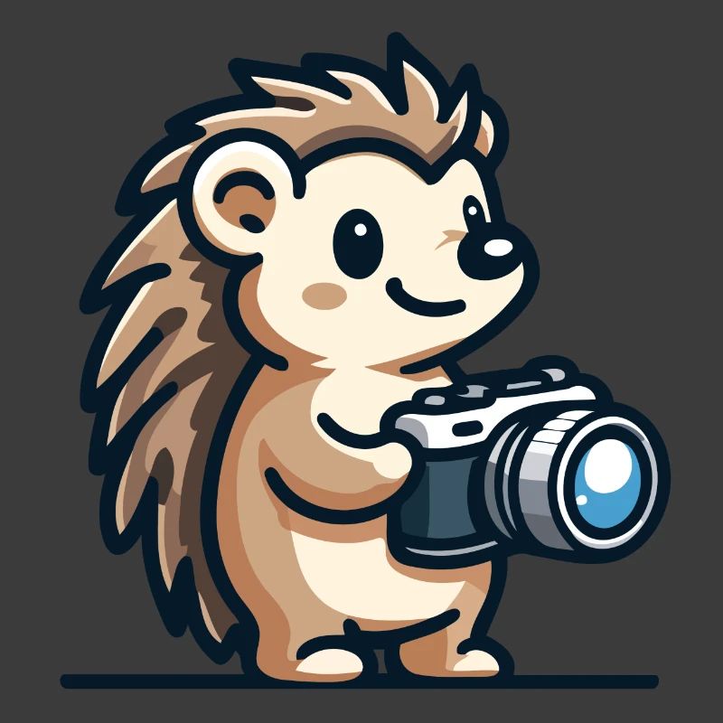 Schnappschuss-Igel: Der Shutterbug-Kumpel