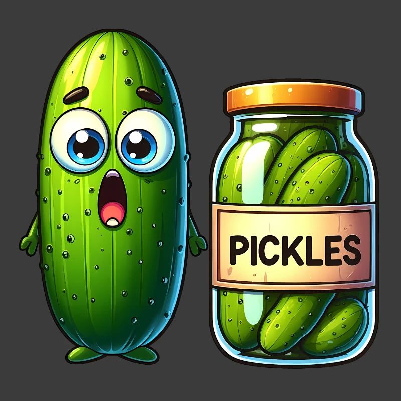 La situation difficile des cornichons au concombre : choqué et choqué !