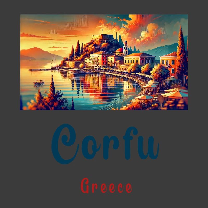 Design de maison à Corfou, Grèce