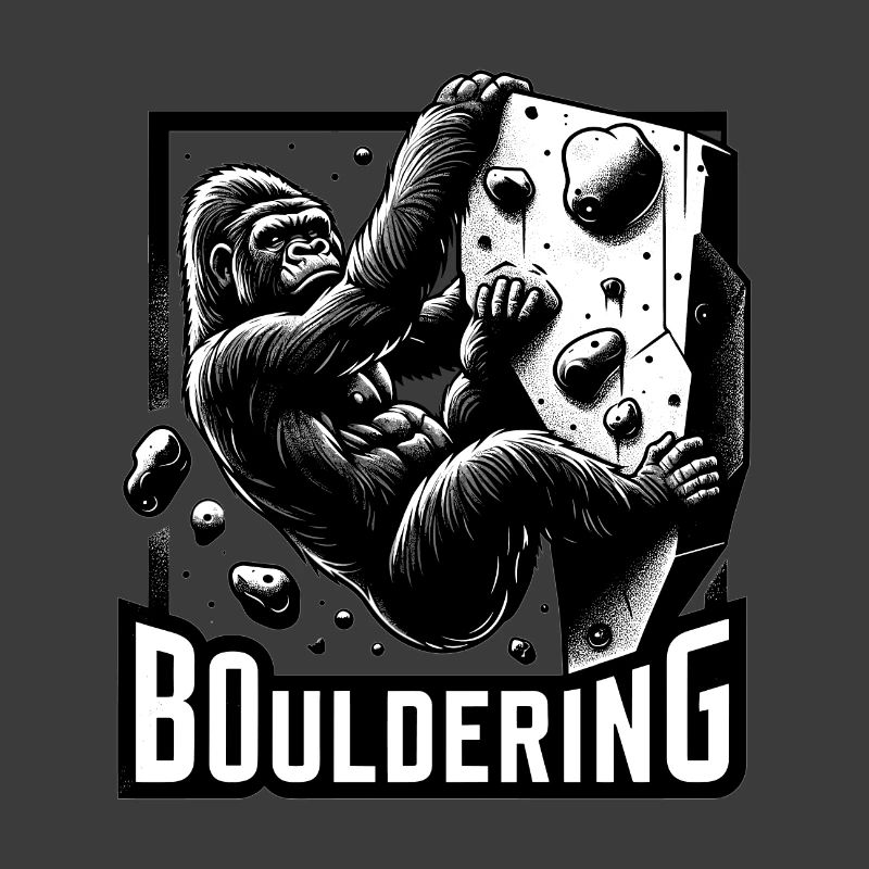 Bouldering Gorilla Silverback Gift