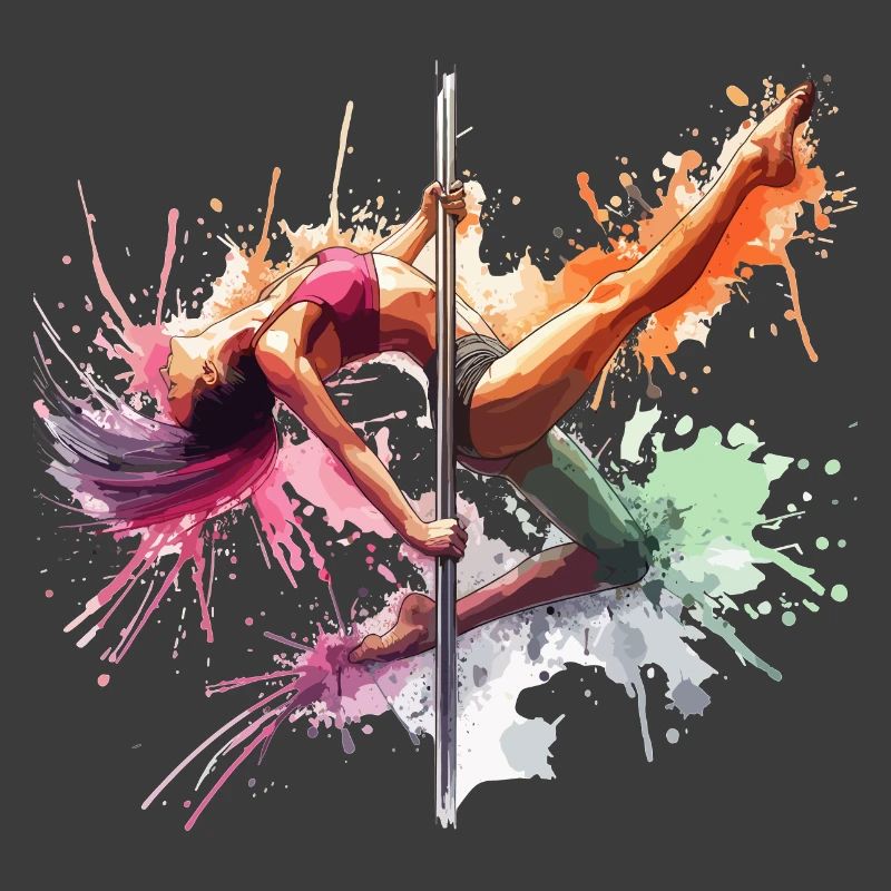 Pole Dance Couleurs Dynamiques Pole Dance Cadeau