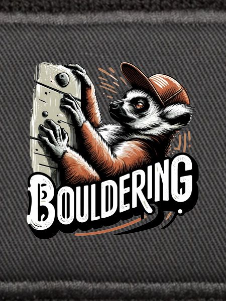 Bouldern Lemur Klettern Geschenk
