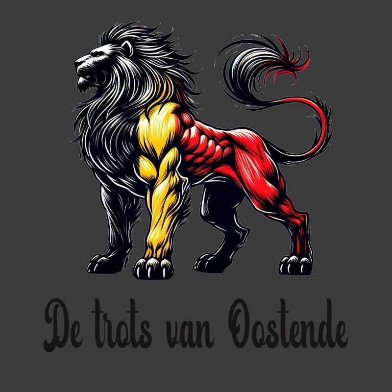 Ostend lion flag design