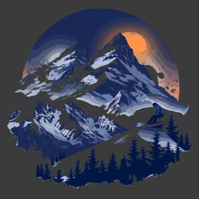 Snowboarding Grafik