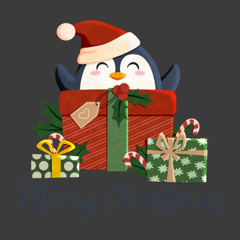 Joyeux Noël - Pingouin de Noël