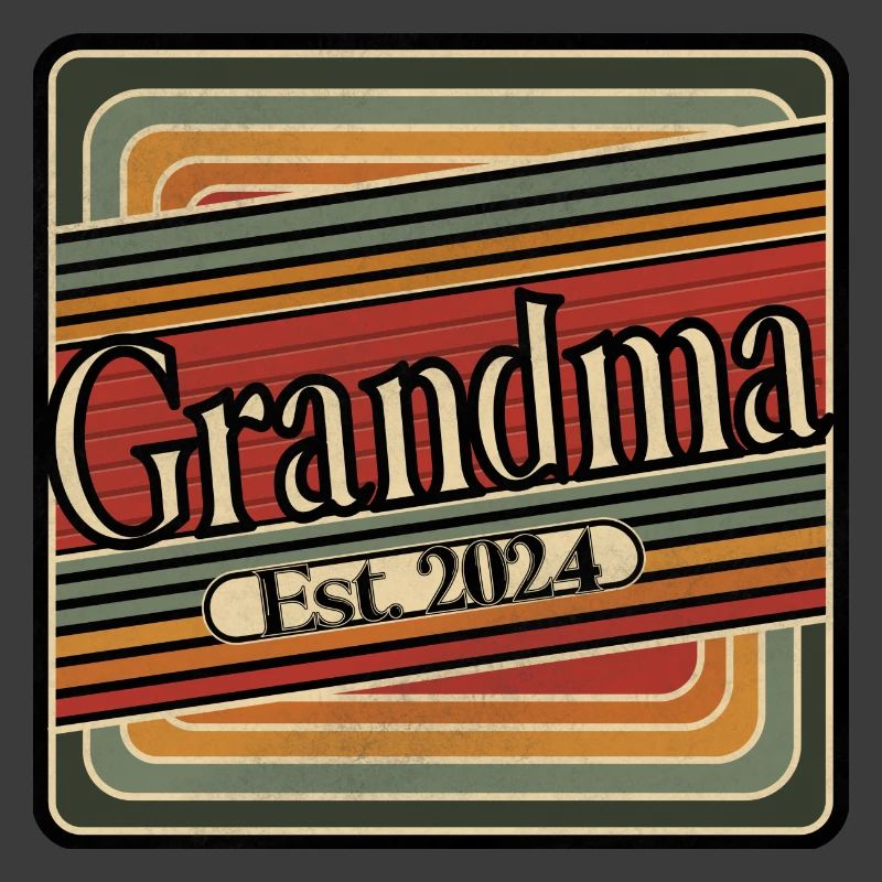 Grandma EST 2024 Retro