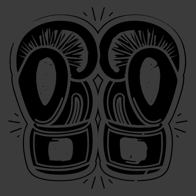 Boxhandschuhe Zeichnung