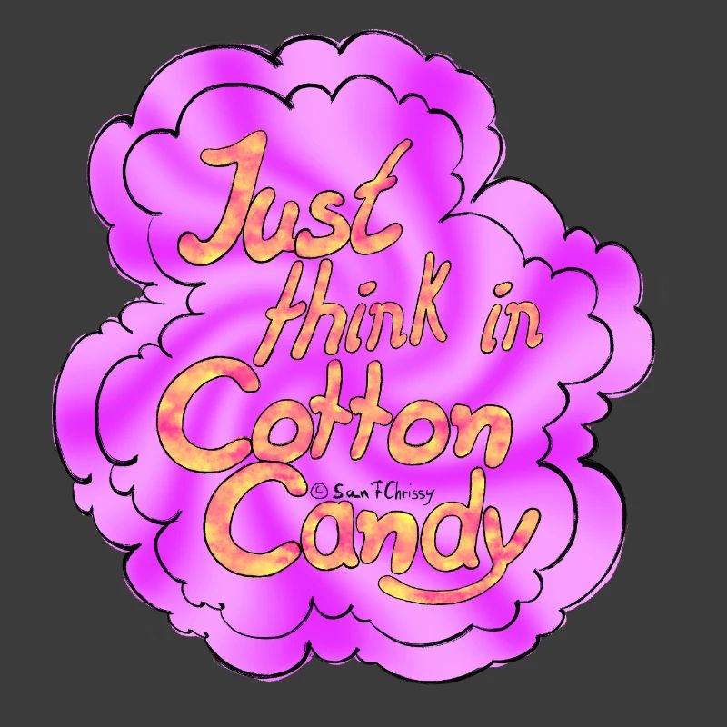 Cotton Candy Thinking Extra Shine