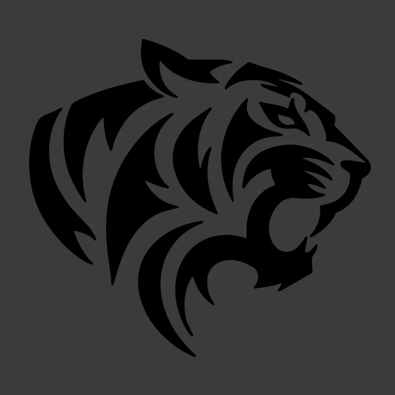 Tiger Tribal Tattoo