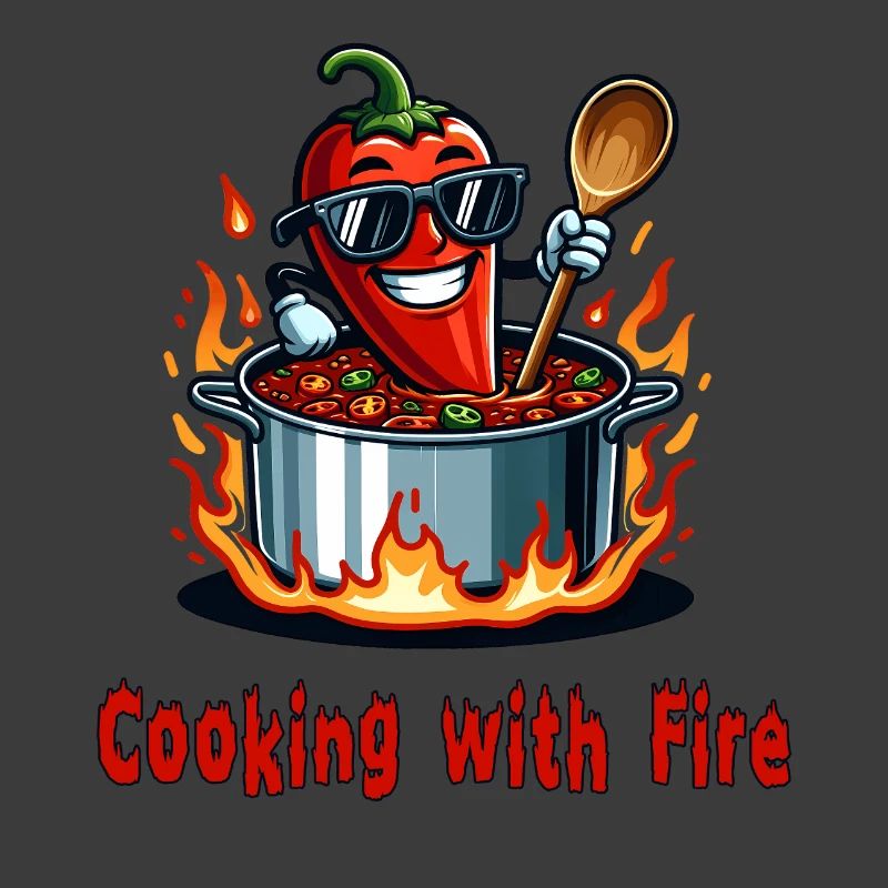 Kochen mit Feuer