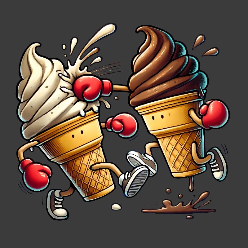 Der süße Wettkampf / Eiscreme