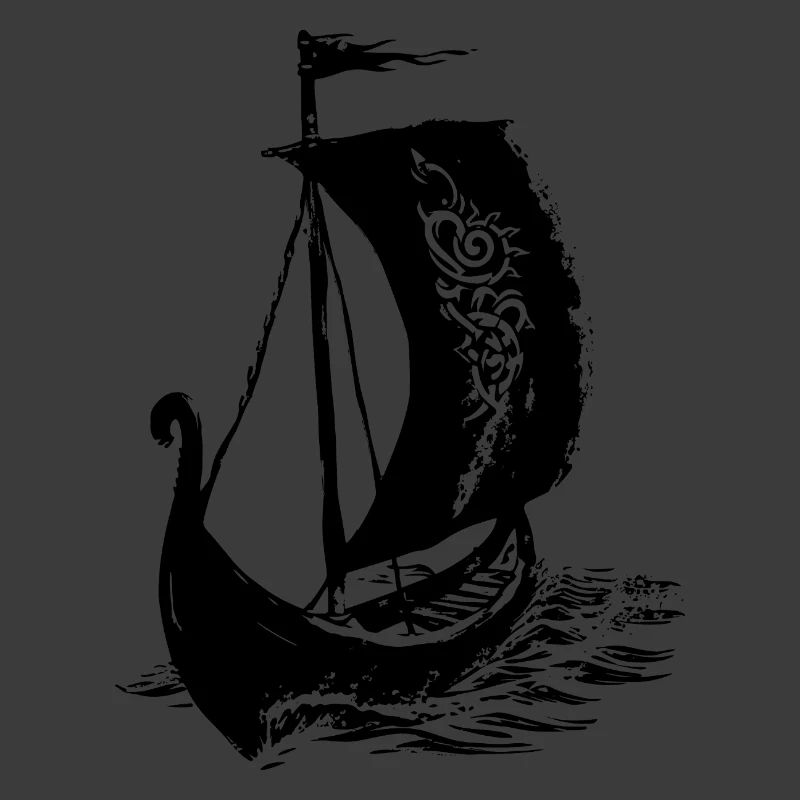 Wikinger-Langschiff