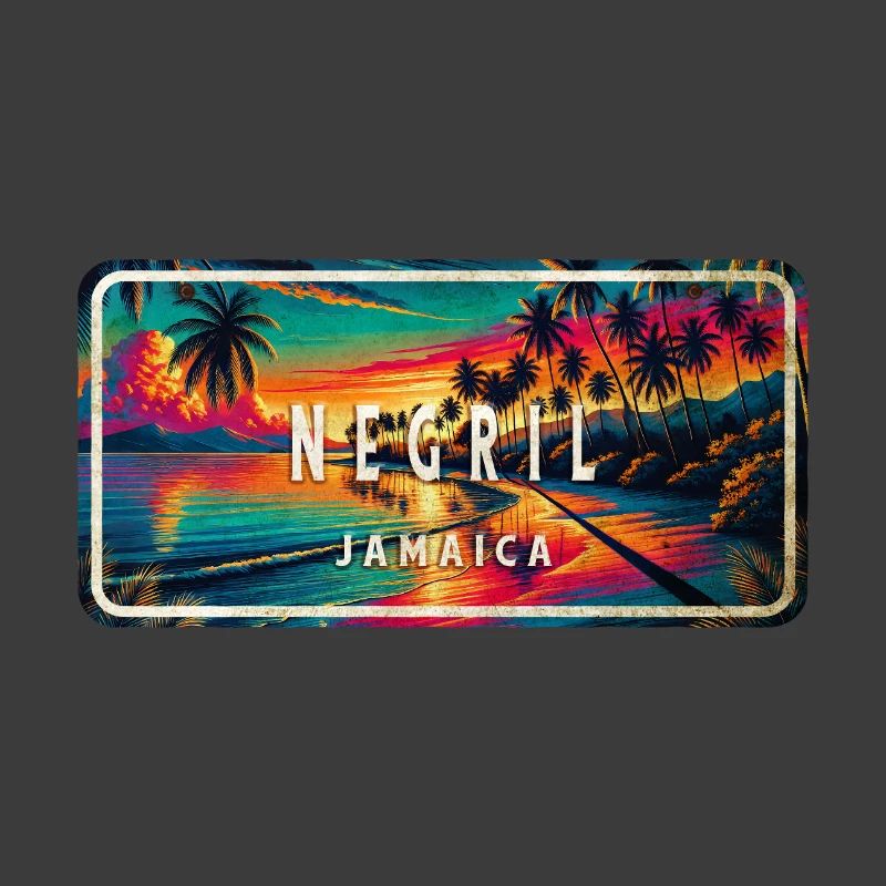 Negril Jamaica – Schild