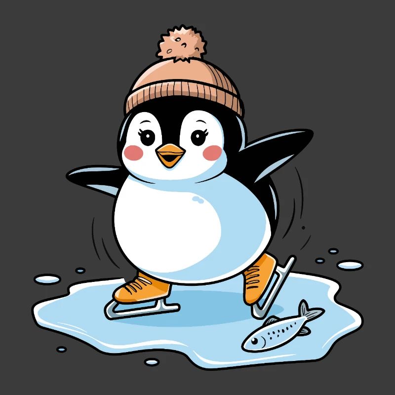 Pingouin patineur