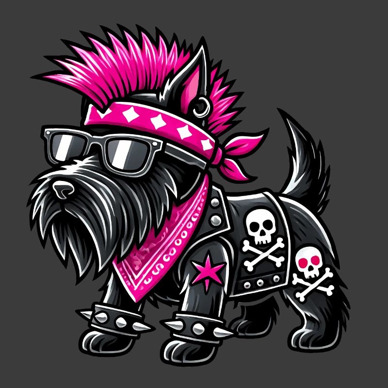 Scottish Terrier Punk Musik