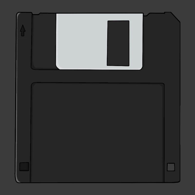Nostalgic 3½ inch Diskette Retro Floppy Disk