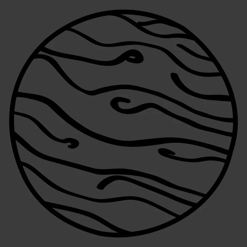 Planète Doodle de l’espace