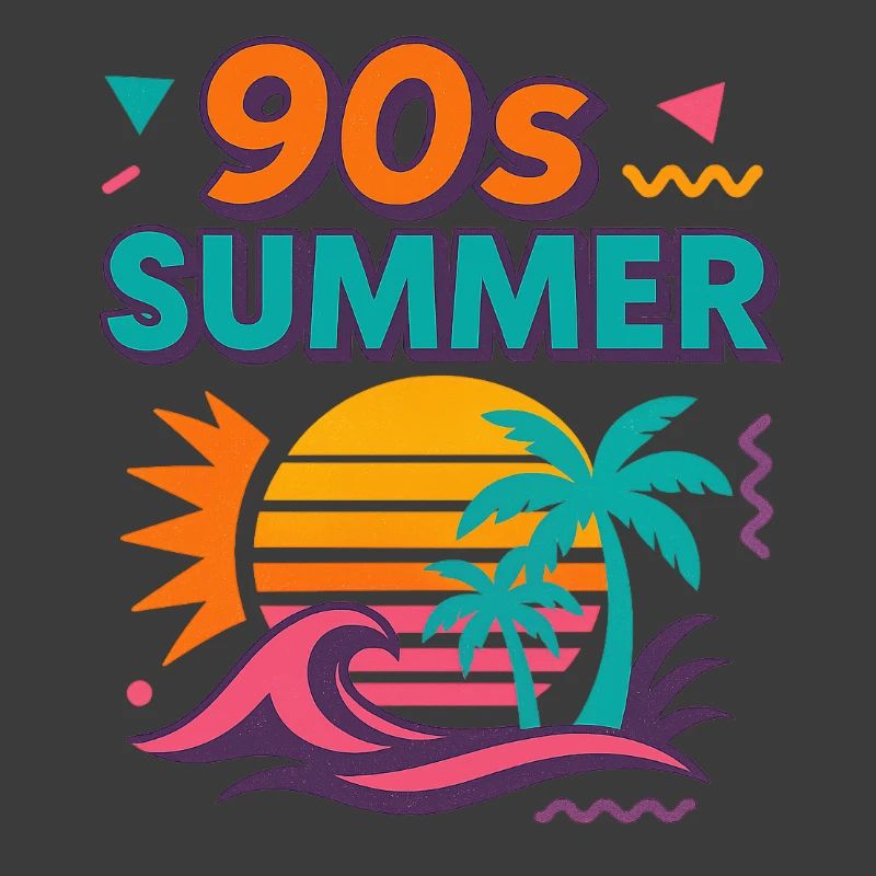 90s Sommer Retro Design