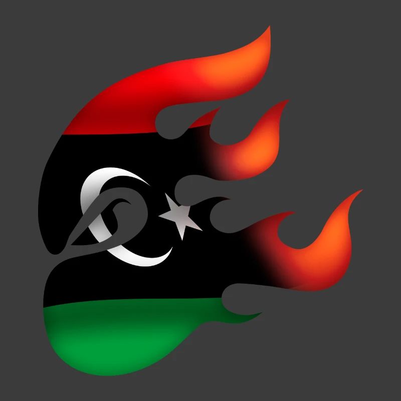 Drapeau de la Libye - Libye - Ninja
