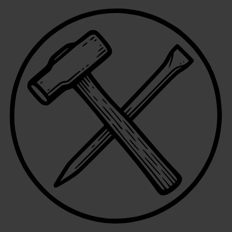 Hammer und Meißel