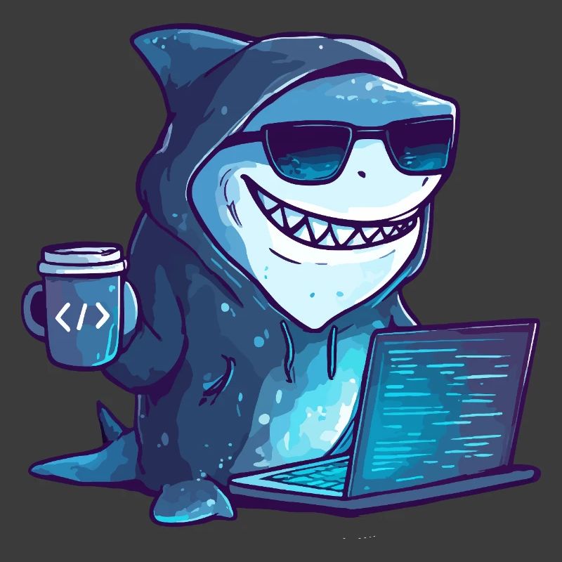 Conception de Cyber Shark Hacker