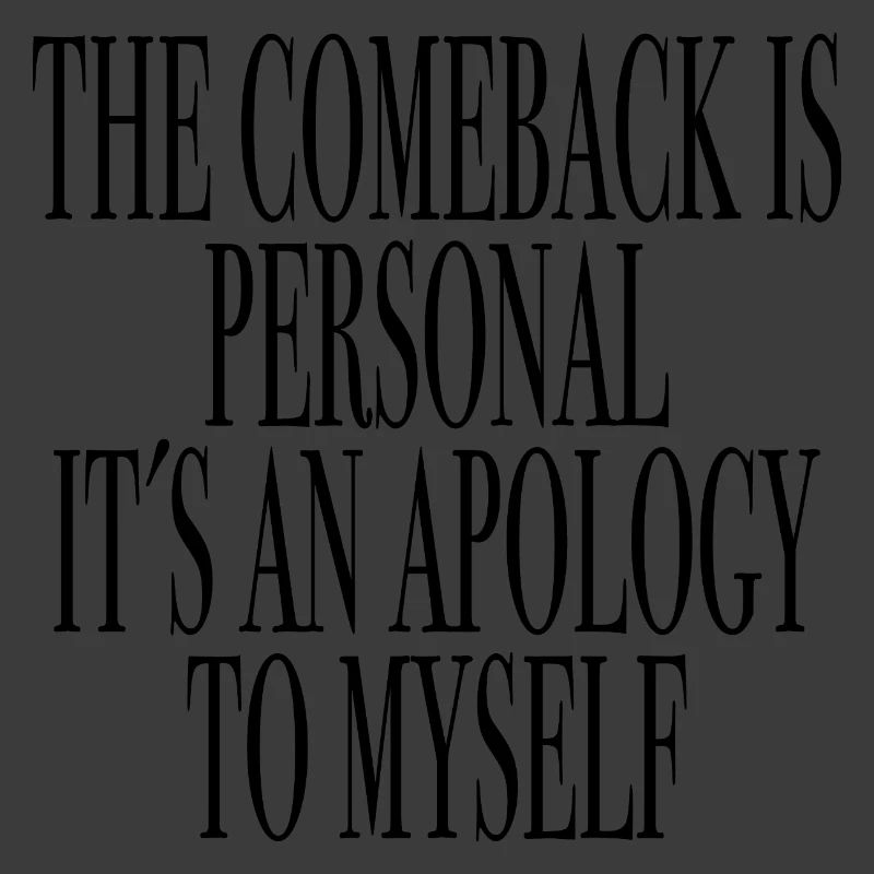 mindset comeback apology