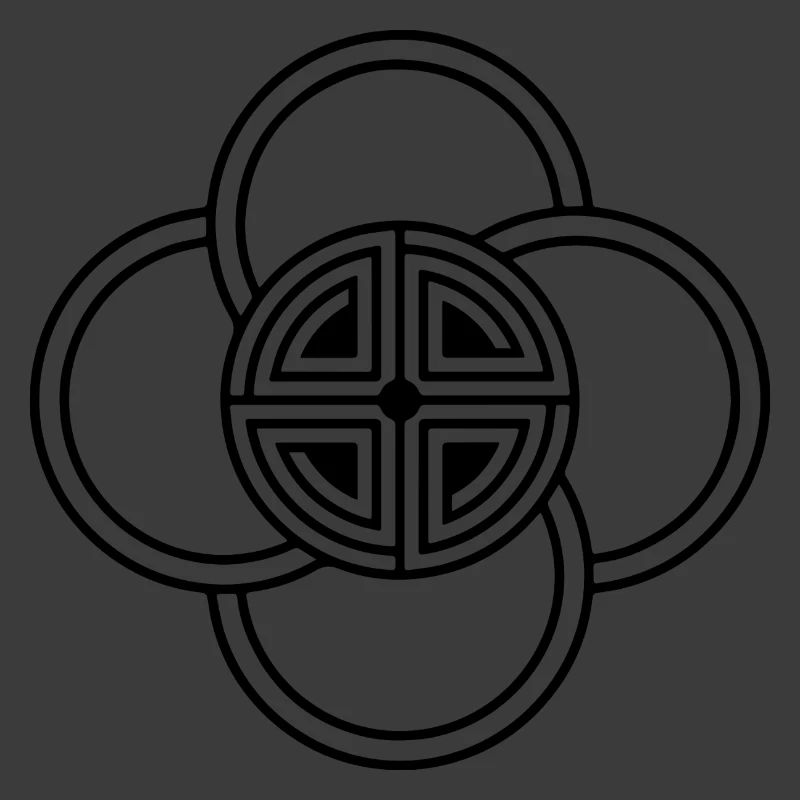 Heiliges Harmonie-Knoten-Design