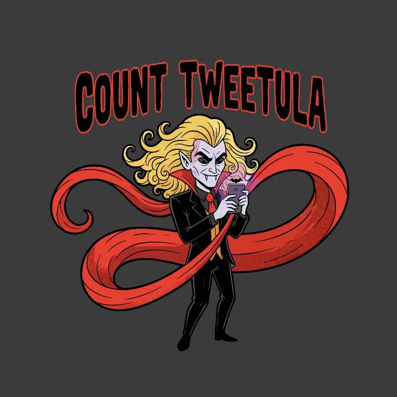 Vampir Twisted Meme Design