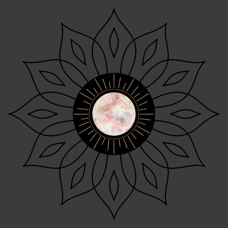 Mandala rosette