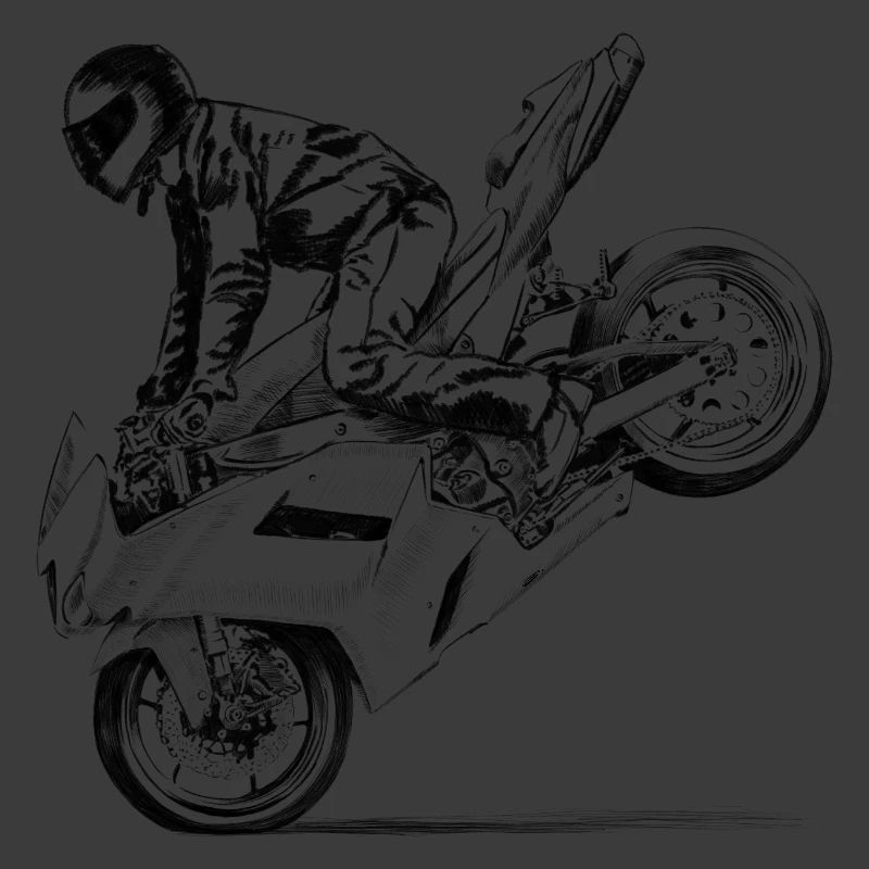 Motorcycle stunt