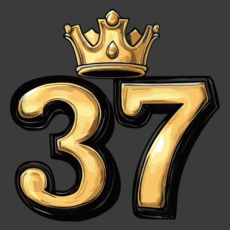 37 Zahl Krone