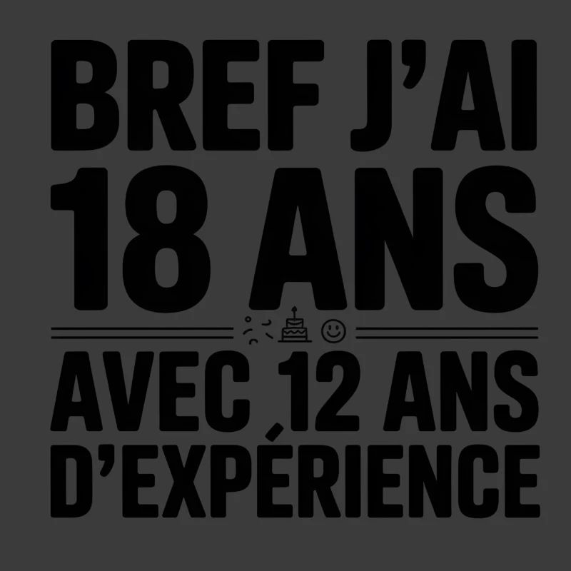 18 Ans avec 12 Ans d'Expérience