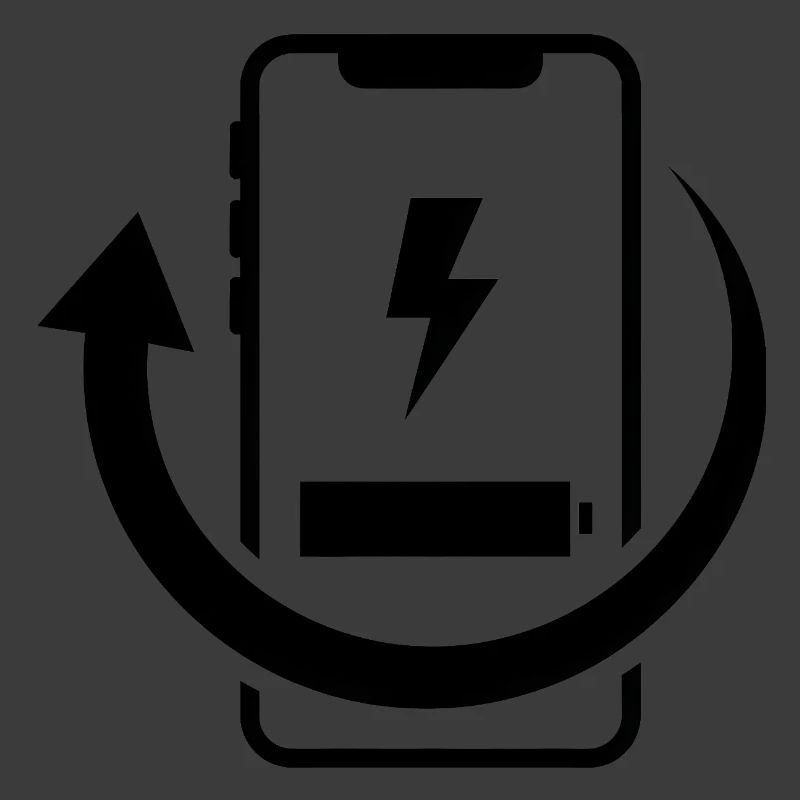 Blitzförmiger Energiekreis