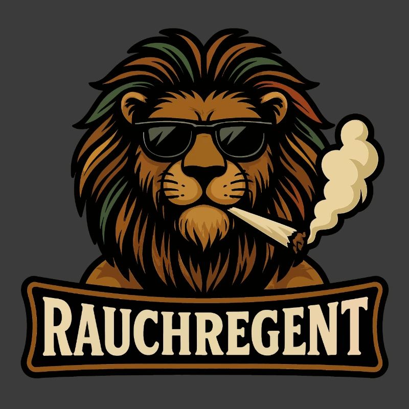 Reggae Löwe mit Sonnenbrille