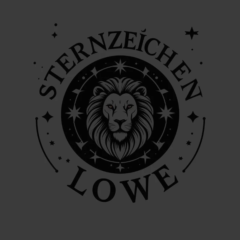 Löwe Sternzeichen Mandala