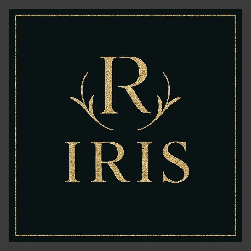 Iris Monogram Gold