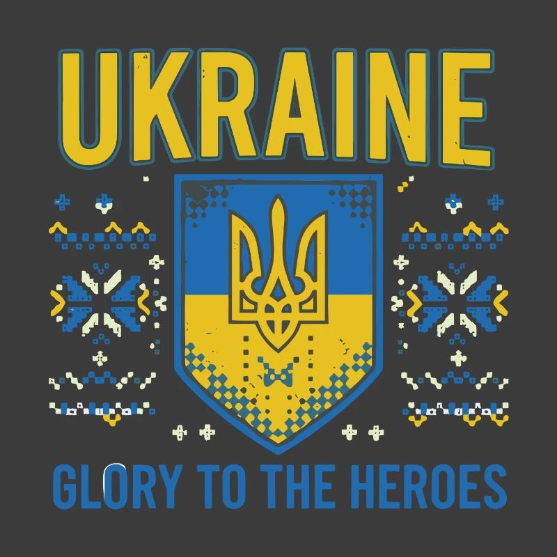 Ukraine Crest Glory Tee