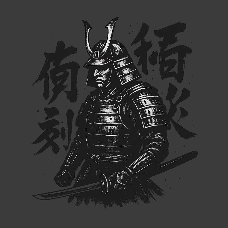 Samurai Calligraphy Art