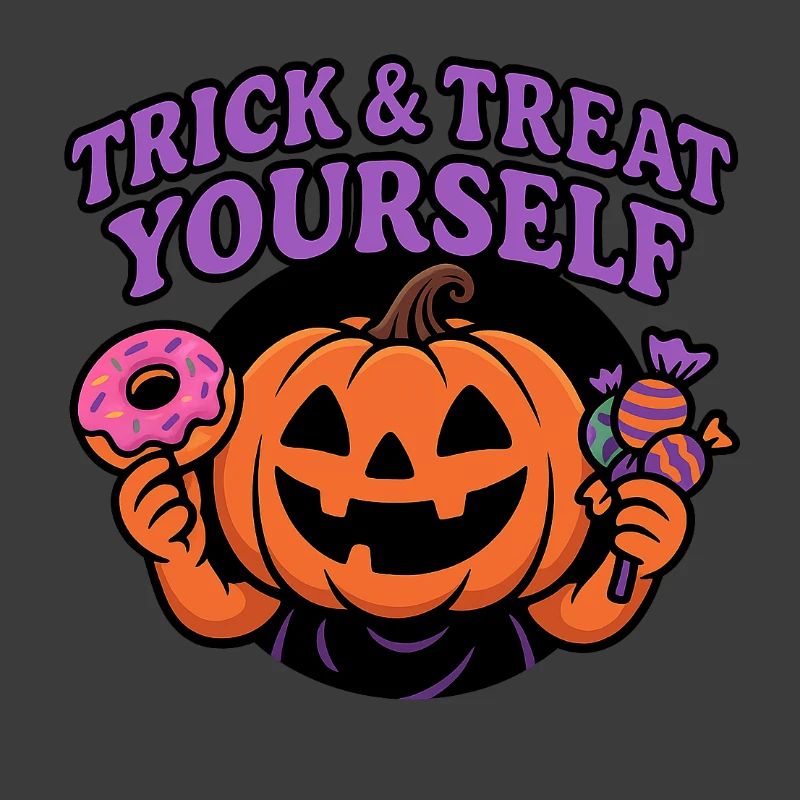 Trick & Treat Yourself Pumpkin