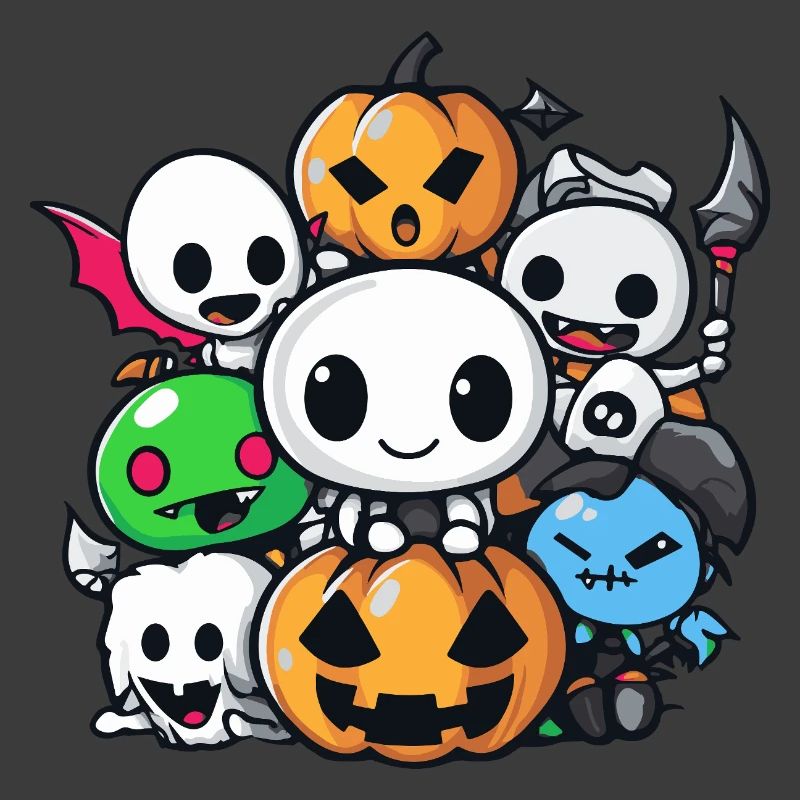Halloween Party Figuren Comic