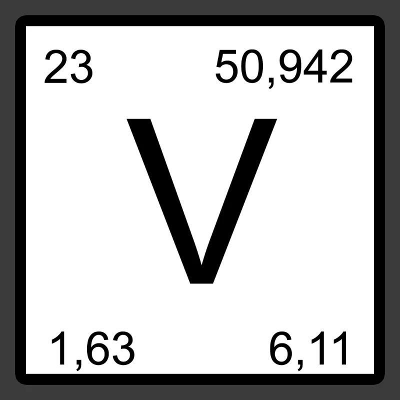 Vanadium V-Element Conception