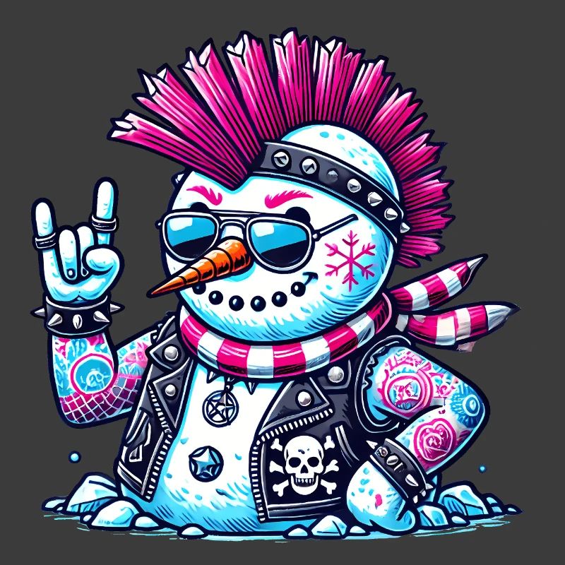 Punk Schneemann