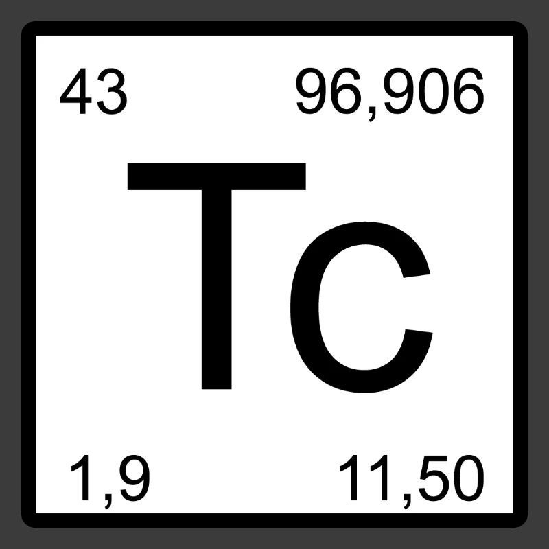 Technetium Periodensystem Grafik