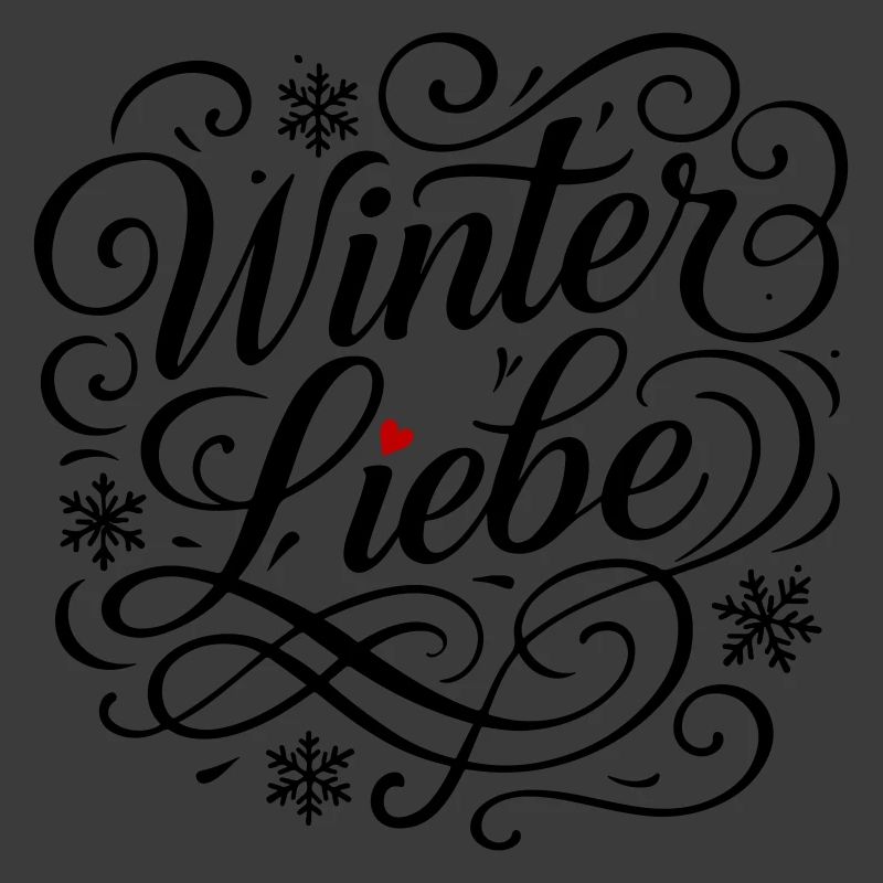 Winter Liebe Herz