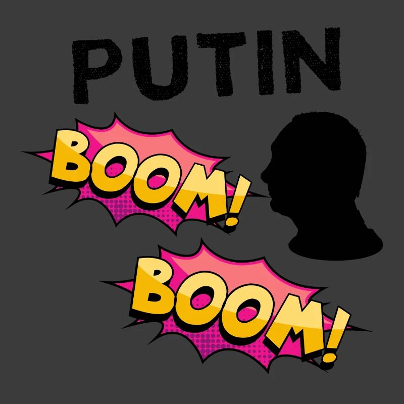 Putin BOOM COMIC-Buch Explosion der Farben