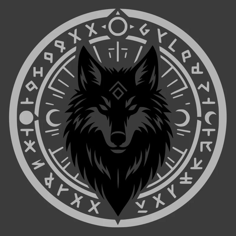 Runenstern Kreis Emblem